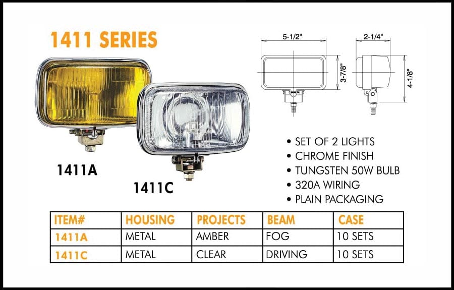 1411 Series Lights