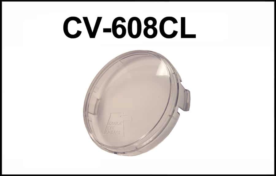 Clear 6" Round Lens Cover