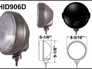 9" HID 50W Driving (Round) Stainless