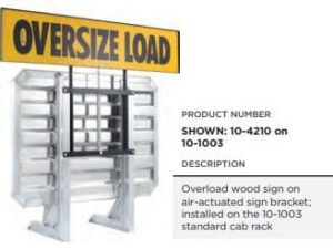Air-Actuated Load Sign