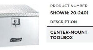 Center Mount Toolbox